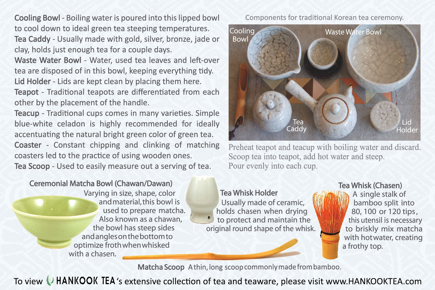 "Gachun" Korean Tea Set for 5