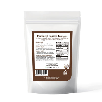 Powdered Roasted Tea (hojicha)