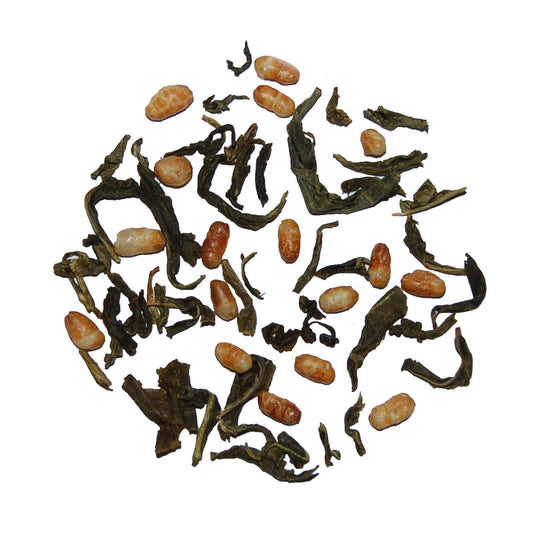 Brown Rice Green Tea [loose leaves]