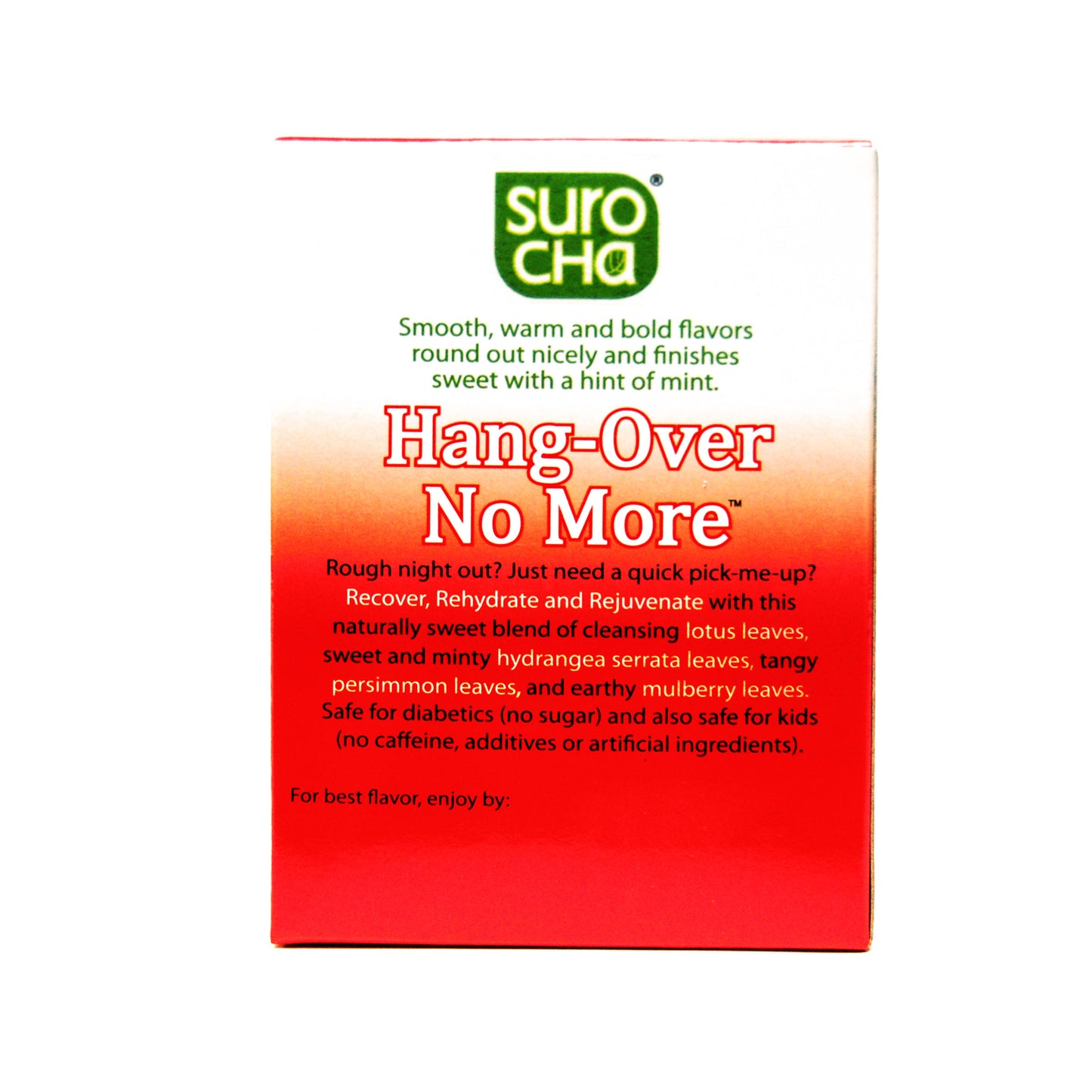 [Herbal Blend] 15 teabags - Hang-Over No More