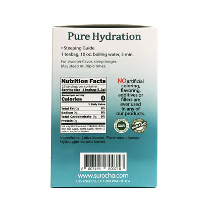 [Herbal Blend] 15 teabags - Pure Hydration