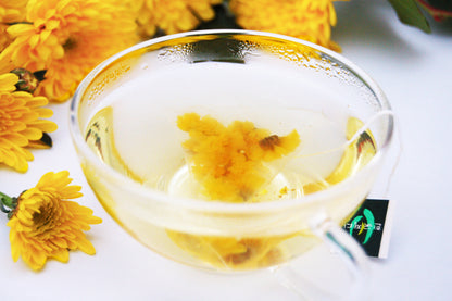 Chrysanthemum Blossom Tisane [pyramid sachets]