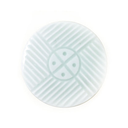 "Suh Rim" Lid Holder - White Celadon
