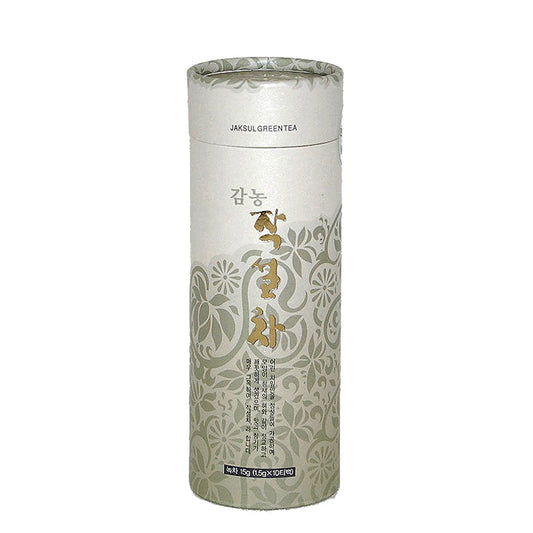 Jaksul Green Tea - Gamnong (early spring harvest) [pyramid sachets]